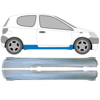 Reparație prag pentru Toyota Yaris 1999-2006 / Stânga+Dreapta / Set 9214