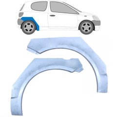 Reparație aripă spate pentru Toyota Yaris 1999-2005 / Stânga+Dreapta / Set 10400