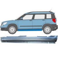 Prag complet pentru Skoda Yeti 2009- / Stânga 15976