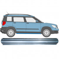 Reparație prag pentru Skoda Yeti 2009- / Stânga = Dreapta (simetric) 7201