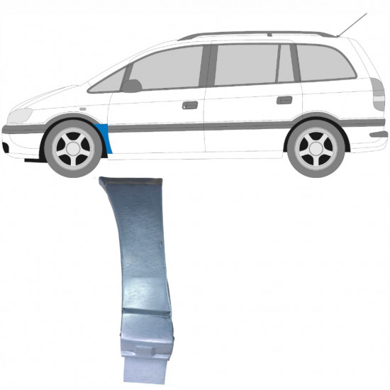 Panou de reparație aripă față pentru Opel Zafira 1999-2005 / Stânga 6095