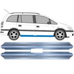 Reparație prag pentru Opel Zafira A 1999-2005 / Stânga = Dreapta (simetric) / Set 9714