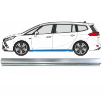 Reparație prag partea inferioară pentru Opel Zafira C 2012-2019 / Stânga 17040