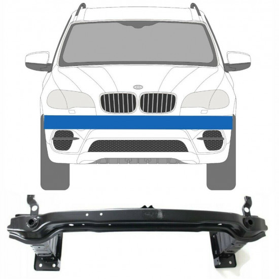 Bară întăritoare bară față pentru BMW X5 E70 Lift 2009-2013 6115