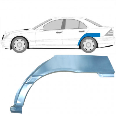 MERCEDES C-CLASS 2000-2007 SEGMENT REPARAȚIE ARIPĂ SPATE / STÂNGA