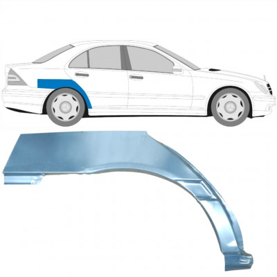 MERCEDES C-CLASS 2000-2007 SEGMENT REPARAȚIE ARIPĂ SPATE / DREAPTA