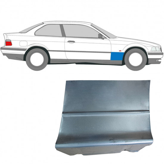 Panou de reparație aripă față pentru BMW E36 3 1990-2000 / Dreapta / COUPE 6210