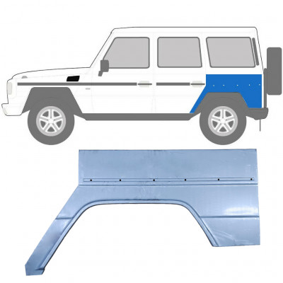 MERCEDES G CLASS 1979- SEGMENT REPARAȚIE ARIPĂ SPATE / STÂNGA