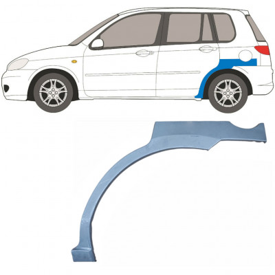 MAZDA 2 2003-2007 SEGMENT REPARAȚIE ARIPĂ SPATE / STÂNGA