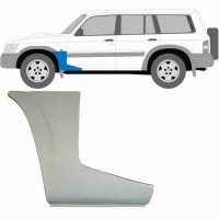 Reparație aripă față partea inferioară pentru Nissan Patrol 1997-2009 / Stânga 6261