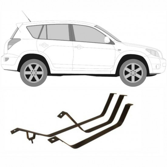 Cleme rezervor combustibil pentru Toyota RAV4 2006-2013 6225