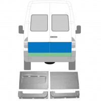 Reparație ușă spate pentru Mercedes Sprinter 1995-2006 / Stânga+Dreapta / Set 5338