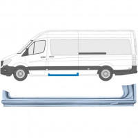 Reparație prag ușă glisantă pentru Mercedes Sprinter 2006- / Stânga 5584