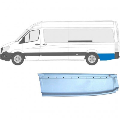 MERCEDES SPRINTER 2006- EKSTRA LUNG SEGMENT REPARAȚIE ARIPĂ SPATE / STÂNGA